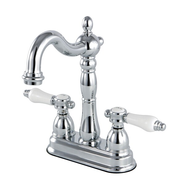 Kingston Brass 4" Centerset Bar Faucet, Polished Chrome KB1491BPL - main